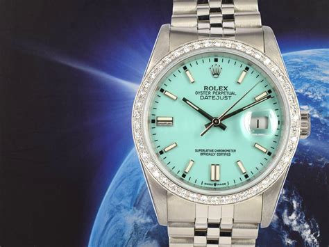 women's tiffany blue rolex|rolex tiffany blue face.